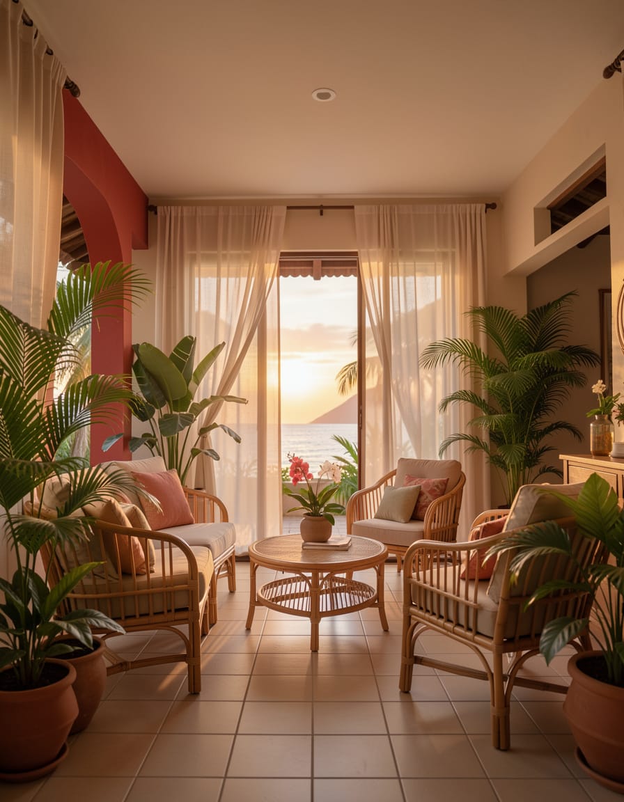 Soft, warm space for emotional healing