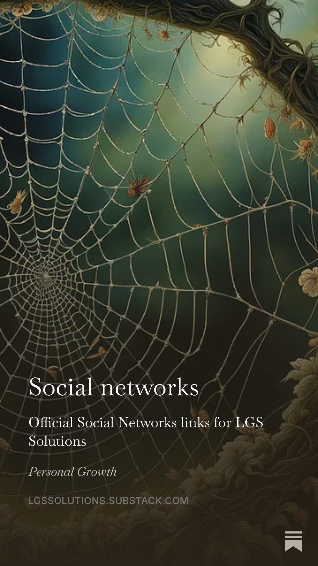 Social network links